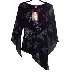 She’s Cool Black & White Blouse